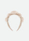 CERCHIETTO IN TULLE LUREX ROSIE SAND ANGEL'S FACE 