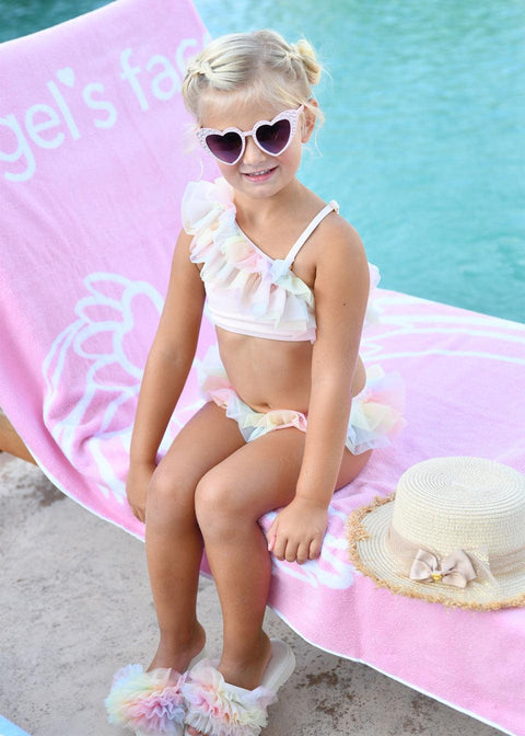 BIKINI CON TULLE MULTICOLOR ATHENS PALE PINK ANGEL'S FACE 