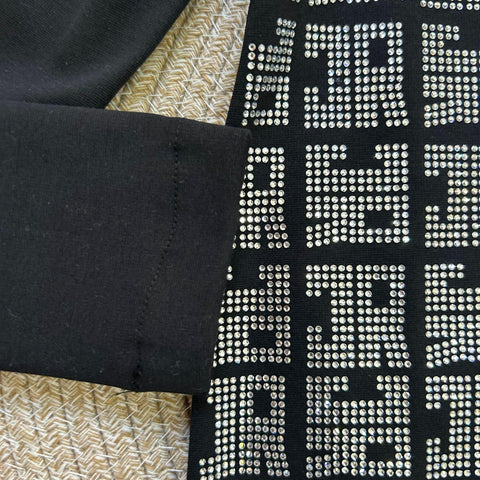 ABITO IN PUNTO MILANO E STRASS RGA25178VE BLACK RICHMOND 