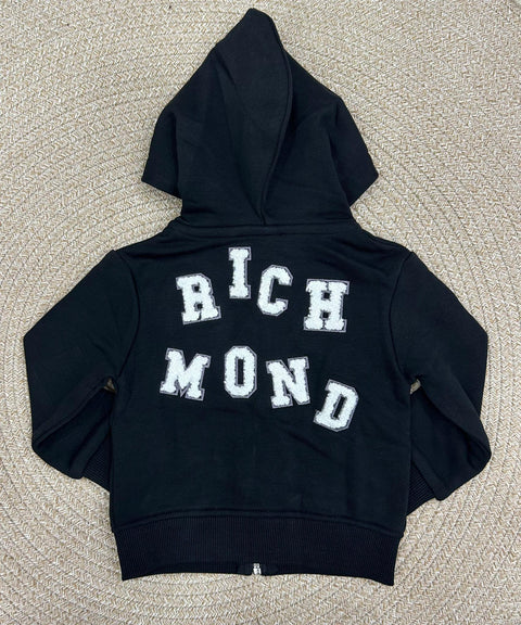 FELPA GARZATA RIA25054FE BLACK RICHMOND 