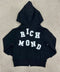 FELPA GARZATA RIA25054FE BLACK RICHMOND 