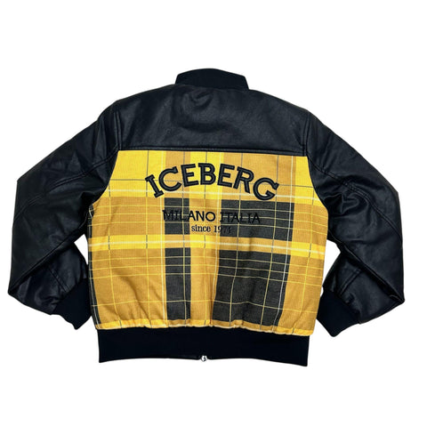 GIUBBOTTO ECOPELLE IMBOTTITO GBICE6308J NERO ICEBERG 