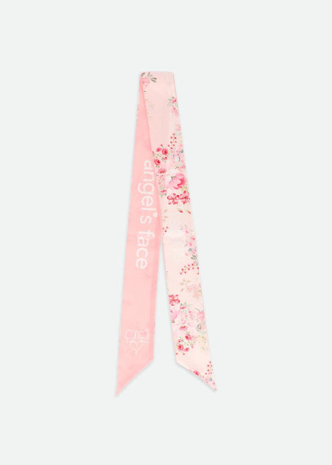 FOULARD EFFETTO SETA TWILLY PINK ANGEL'S FACE 