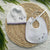 CAPPELLO E BAVETTA LR1006 B.CO/LILLA LA SARTORIA DEI PICCOLI 