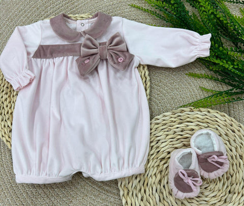 PAGLIACCETTO E BABBUCCE IN VELLUTO LP1106/LSC1106 U LA SARTORIA DEI PICCOLI 