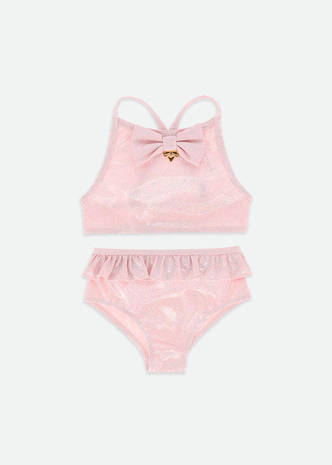 BIKINI LUREX MALIKA PINK SPARKLE ANGEL'S FACE 