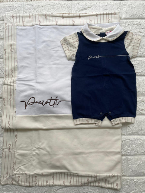 PAGLIACCETTO IN COTONE PAP5102N BLU PACIOTTI 4US 