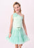 COMPLETO MONOSPALLA E GONNA REESE/PIXIE MINT ANGELS FACE 