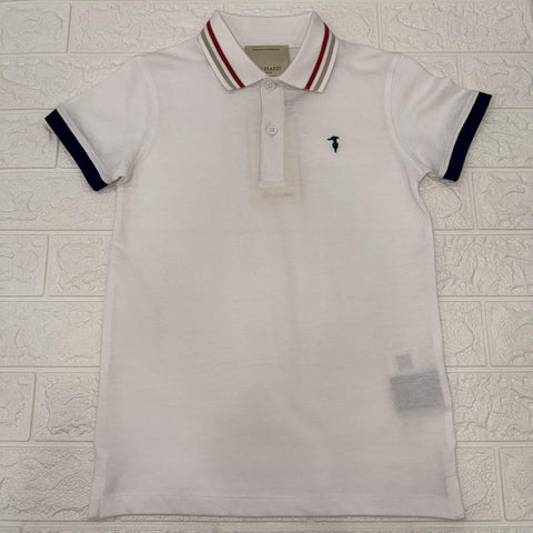 POLO IN PIQUET TBP26048PO WHITE TRUSSARDI 