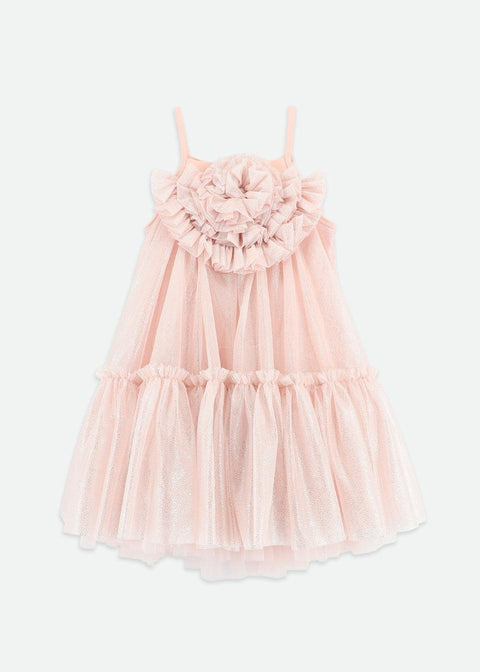 ABITO IN TULLE LUREX ROSHEEN SWEET BLUSH ANGEL'S FACE 