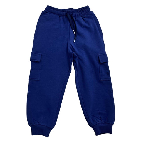 PANTALONE CARGO FELPATO PFP6301J BLU BTS 4US 