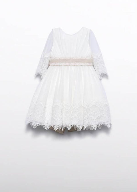 ABITO IN TULLE E PIZZO 5028 003 ABEL&LULA 