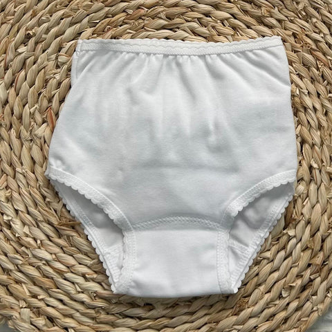 COPRI PANNOLINO IN COTONE 40701 BIANCO CALAMARO 