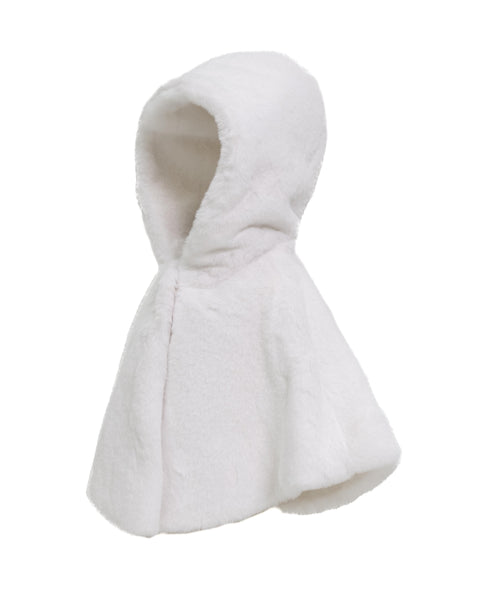 MANTELLA IN ECOPELLICCIA IM24A273 LATTE ISABEL&MARTINEZ 