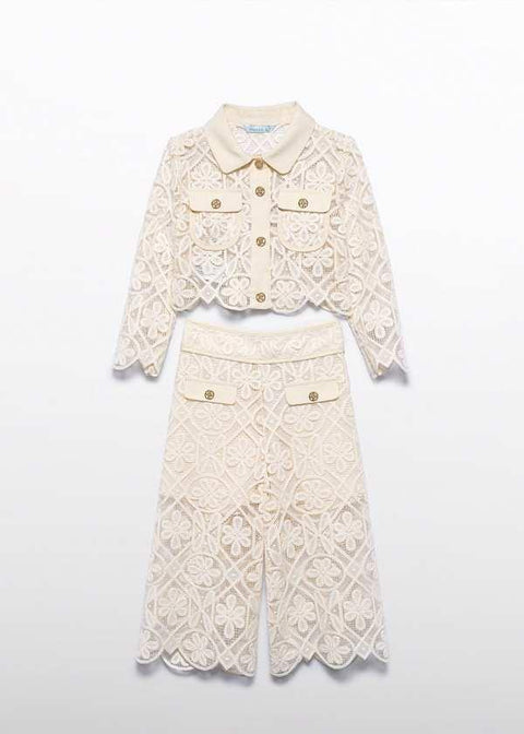 COMPLETO IN PIZZO 5288 004 ABEL&LULA 