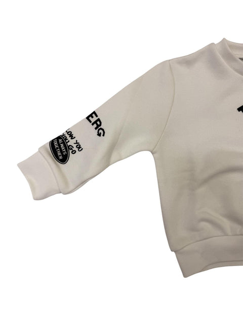 FELPA FELPATA MFICE6326B OFF WHITE ICEBERG 