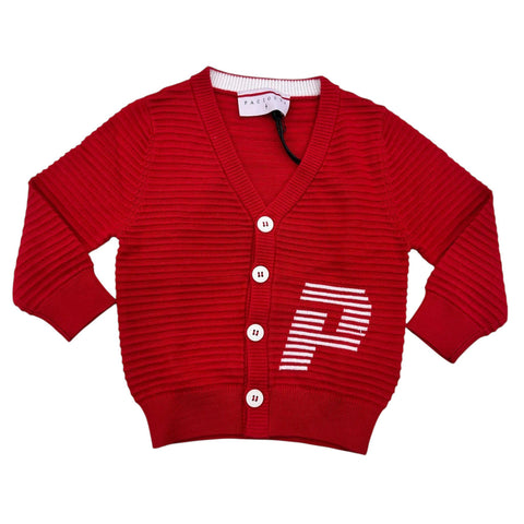 CARDIGAN IN CALDO COTONE MGP6360B ROSSO PACIOTTI 4US 