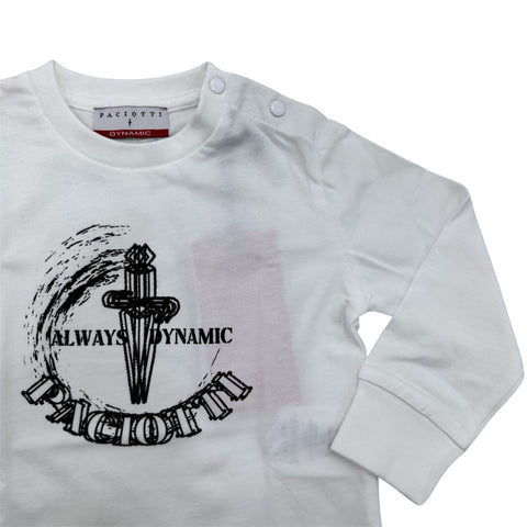 T-SHIRT IN COTONE TSP6315B BIANCO BTS 4US 