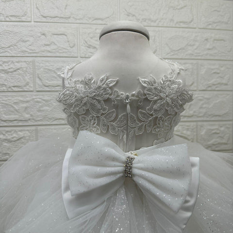 ABITO PIZZO E TULLE LUREX 2241 ABITO U MARCH 