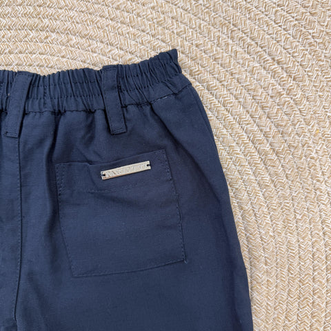 BERMUDA IN COTONE BMP6150B BLU PACIOTTI 4US 