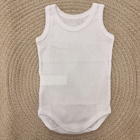 BODY IN COTONE ORSETTI 01777 BIANCO CALAMARO 
