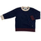 MAGLIONE IN VISCOSA MR3150 BLU## MANUEL RITZ 