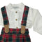 SALOPETTE E CAMICIA TARTAN 11246 U CALAMARO 