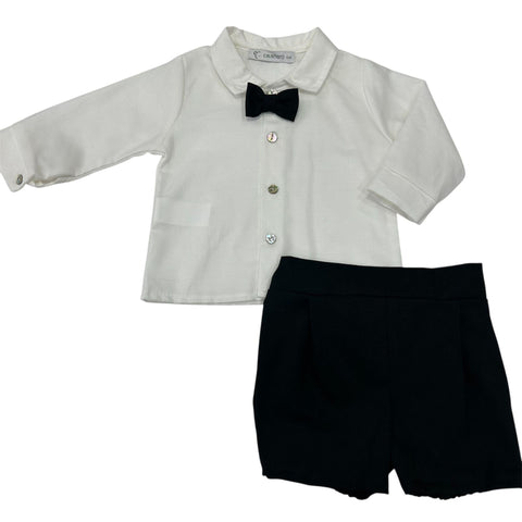 COMPLETO CAMICIA, BERMUDA  E PAPILLON 11258 U CALAMARO 