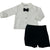 COMPLETO CAMICIA, BERMUDA  E PAPILLON 11258 U CALAMARO 