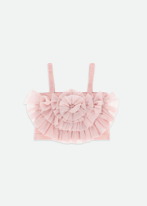 COMPLETO TOP E GONNA TUTU' ROSETTA/PIXIE SPARKLE BLUSH ANGEL'S FACE 