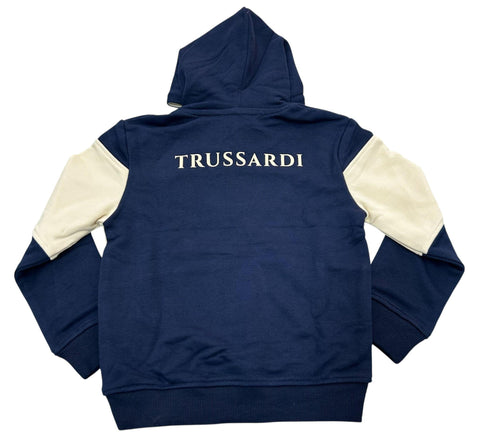 FELPA GARZATA TBA25056FE NEW ECRU TRUSSARDI 