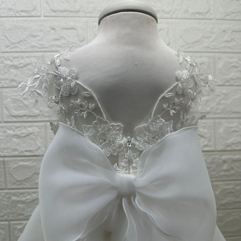 ABITO PIZZO E TULLE 2560 ABITO U MARCH 