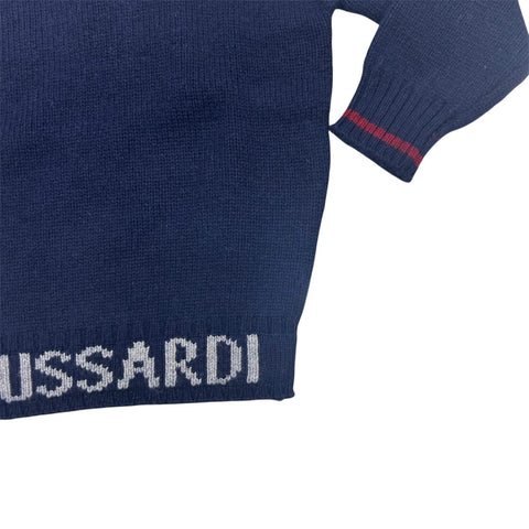 MAGLIONE IN VISCOSA TIA25051MA PEACOAT TRUSSARDI 