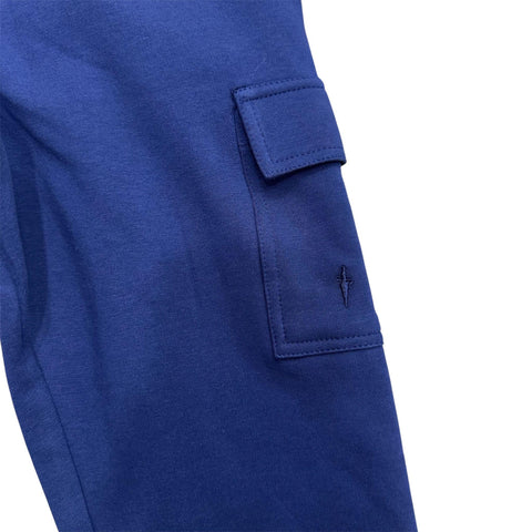 PANTALONE CARGO FELPATO PFP6301J BLU BTS 4US 