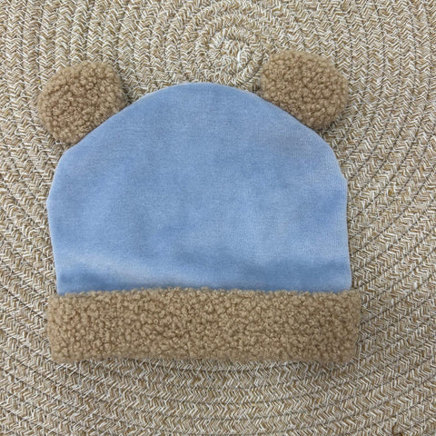 CAPPELLO IN CINIGLIA IN7073 CIELO/TABACCO MARLU 