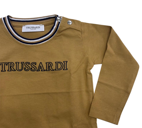 T-SHIRT IN COTONE TIA25071TS APPLE CINNAMON TRUSSARDI 