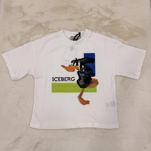 COMPLETO IN COTONE CMBICE6104J BIANCO ICEBERG 