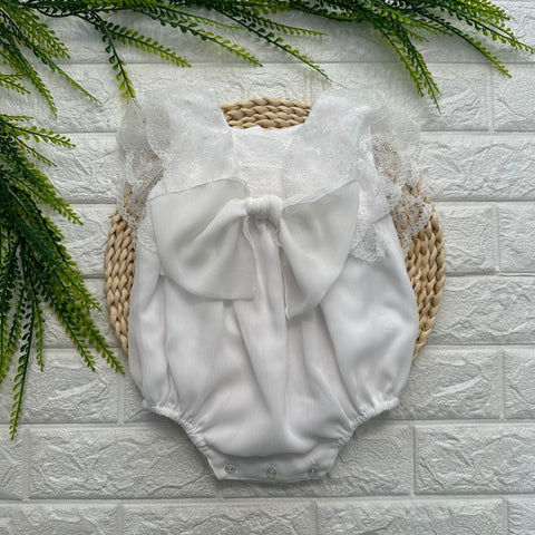 PAGLIACCETTO E CUFFIA IN CHIFFON 125-197/125-183 BIANCO GRANLEI 
