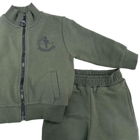 TUTA FELPATA COMP6302B MILITARE BTS 4US 