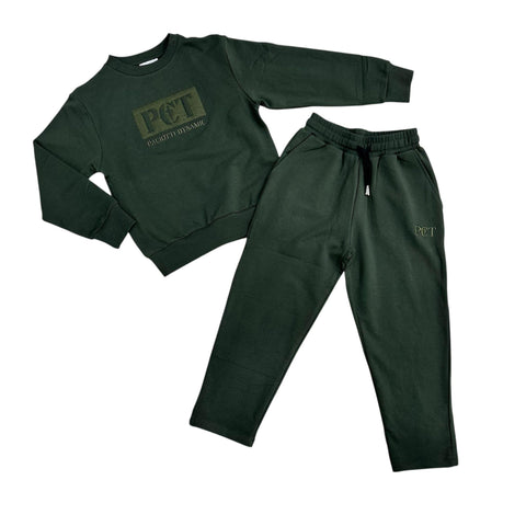 TUTA FELPATA COMP6303J MILITARE BTS 4US 