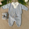TUTINA, BODY, CARDIGAN E BABBUCCE IN LANA IN5331/IN53S CIELO/TORTORA MARLU 