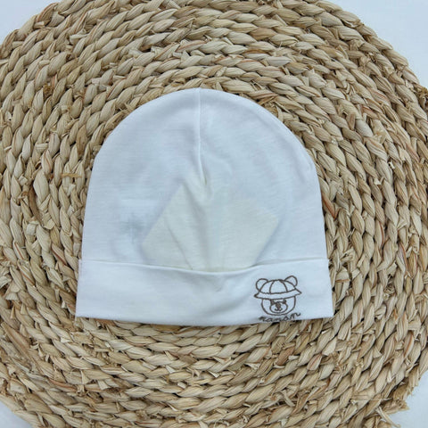 CAPPELLO IN COTONE E25109 BIANCO NANAN 