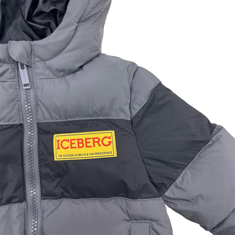GIUBBOTTO IN NYLON GBICE6313B NERO ICEBERG 