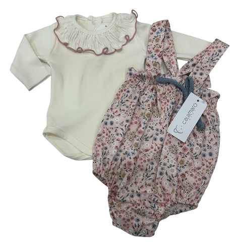 SALOPETTE E BODY 32505/19128 ROSA CALAMARO 