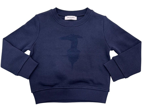 FELPA GARZATA TBA25004FE PEACOAT TRUSSARDI 