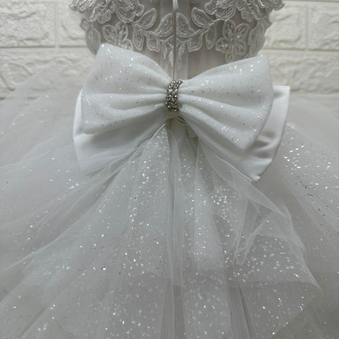 ABITO PIZZO E TULLE LUREX 2241 ABITO U MARCH 