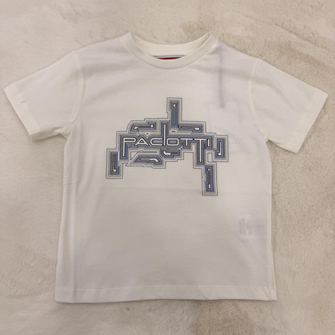 T-SHIRT IN COTONE TSP6160J OFF WHITE PACIOTTI 4US 