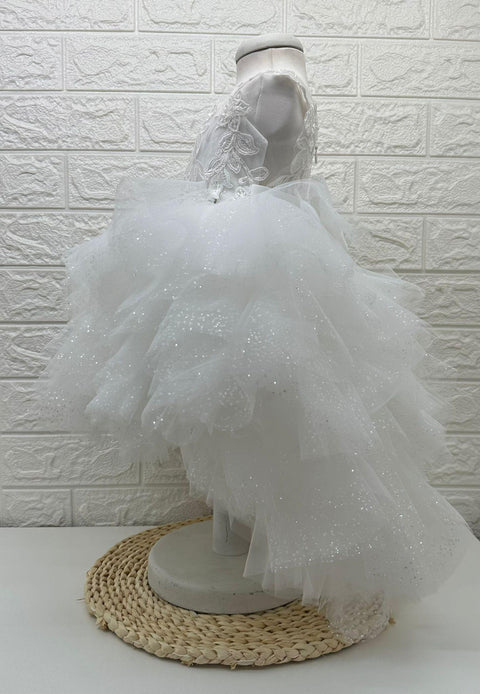 ABITO PIZZO E TULLE LUREX 2241 ABITO U MARCH 
