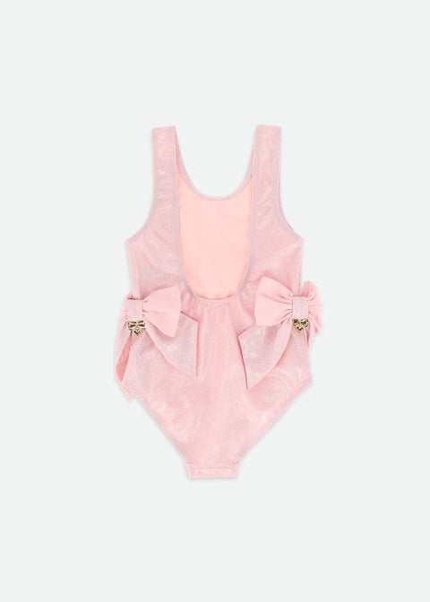 COSTUME INTERO LUREX CARLY.SWINSUIT PINK SPARKLE ANGEL'S FACE 