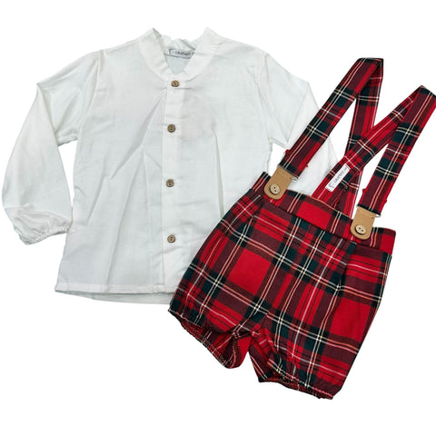 SALOPETTE E CAMICIA 11092 U CALAMARO 